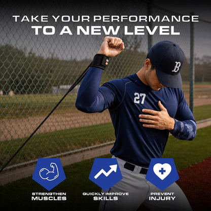 Unisex Baseball Resistance Band for Young to Adult Athletes