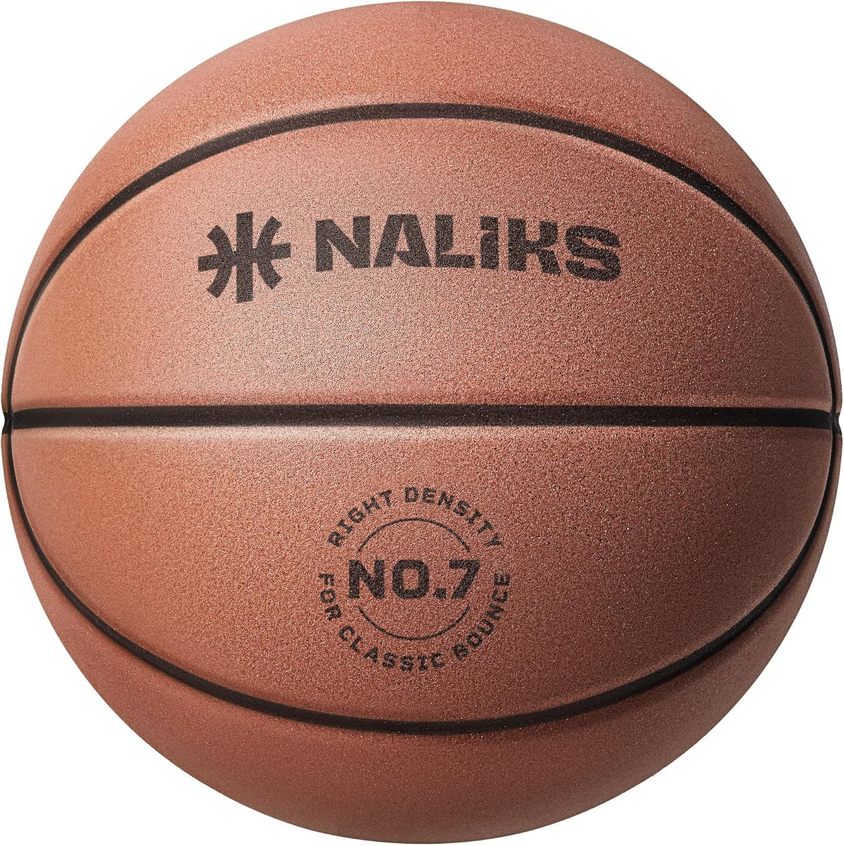 Silent Basketball Size 7, 29.5” – Airless Indoor Basketball | Gift Box Included, Pro PU Foam Basket Ball, for Quiet Dribbling Indoor, Real Grooves, 90% Bounciness, 12.7 Oz