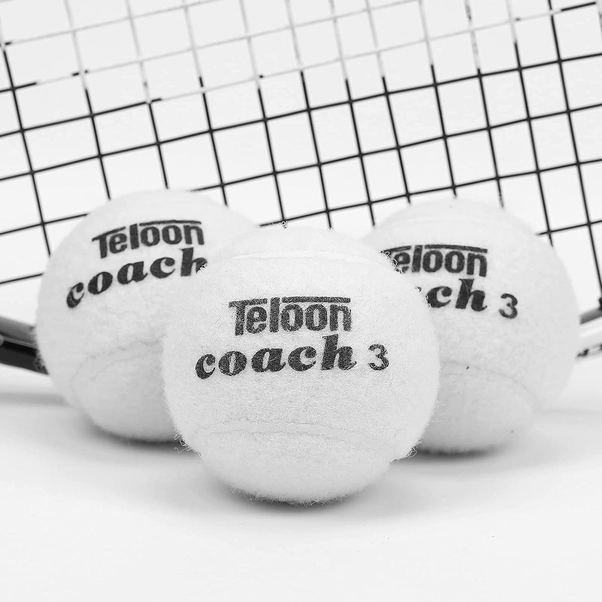 Pressure Training Tennis Balls-12 or 18 Count-Mesh Carry Bag，4 Colors Available，Pressureless Training Exercise Tennis Balls for Beginners.