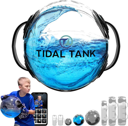 Sphere Mini - Heavy Bag Aqua Ball, Water Weight - Sandbag Weight Set for Home Gym, Adjustable Sand Bags Weights Workout - Portable Exercise Fitness Equipment - Workout Videos