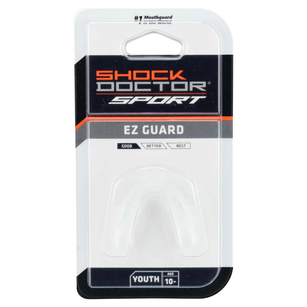 , EZ Sport Multi-Sport Mouthguard, Youth, Clear