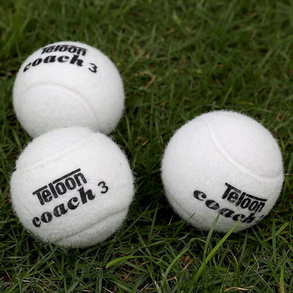 Pressure Training Tennis Balls-12 or 18 Count-Mesh Carry Bag，4 Colors Available，Pressureless Training Exercise Tennis Balls for Beginners.